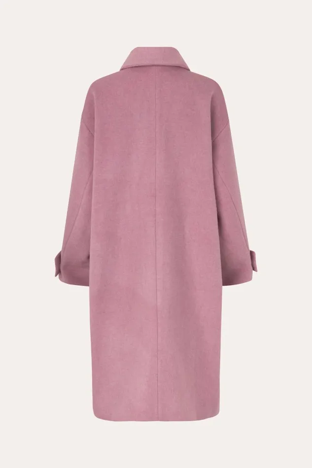 Stine Goya Outerwear Diana Coat 8211 Lilac 8211 Women