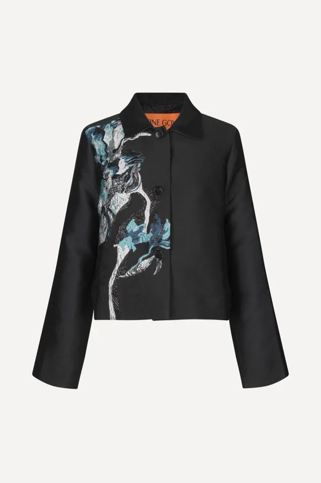 Stine Goya Outerwear Kiana Jacket 8211 Icy Flower 8211 Women