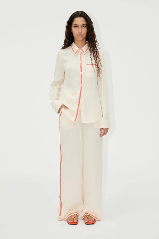 Stine Goya Pants SGEmi Pants 8211 Tangerine Paintbrush 8211 Women