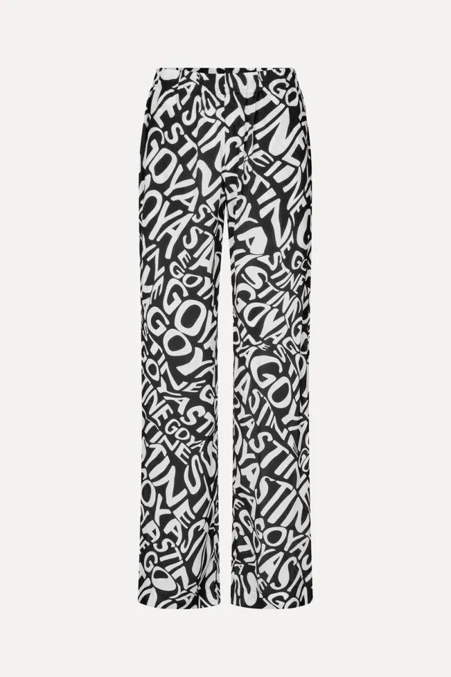 Stine Goya Pants SGFatou Pants 8211 Liquified Logo 8211 Women