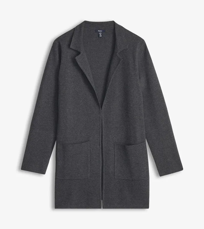 Sweater Blazer 8211 Charcoal Grey Hatley