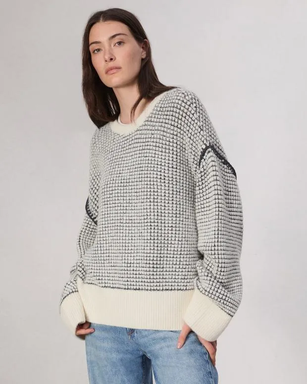 Sweaters and Sweatshirts Women Rag and Bone Katie Sweater Ivory Multi