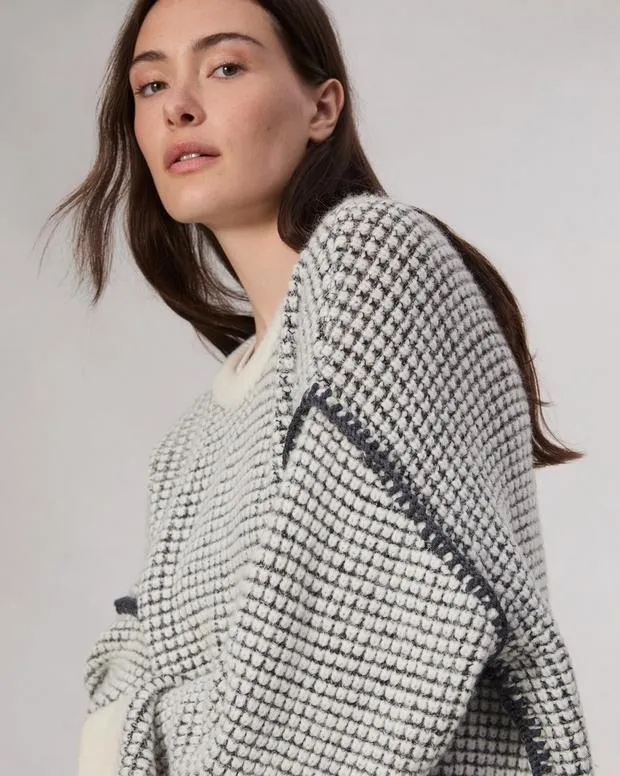 Sweaters and Sweatshirts Women Rag and Bone Katie Sweater Ivory Multi