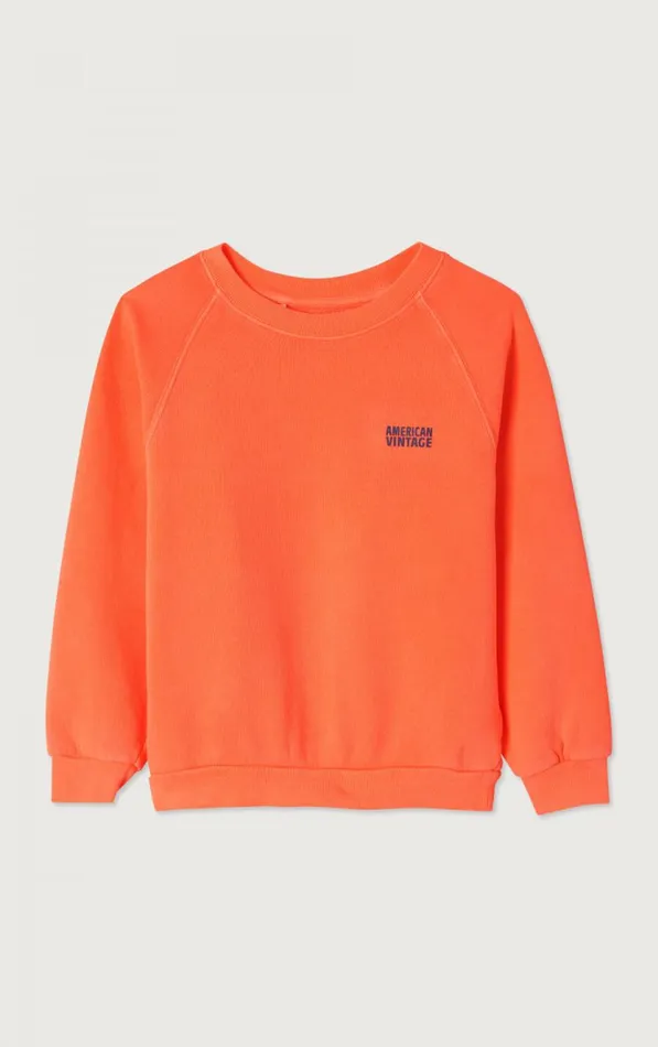 Sweatshirt Izubird Fluorescent Fire Kids American Vintage Sweatshirts Sweatshirt Izubird Fluorescent Fire Kids American Vintage Sweatshirts