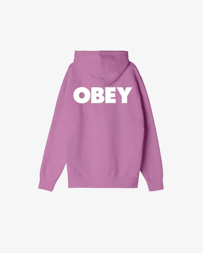 SWEATSHIRTS Men OBEY BOLD PULLOVER Moonlite Mauve OBEY Clothing