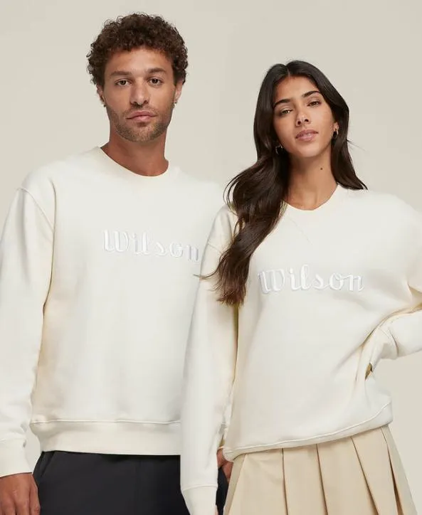 Sweatshirts Women Wilson Wilson America Crewneck Sandrift