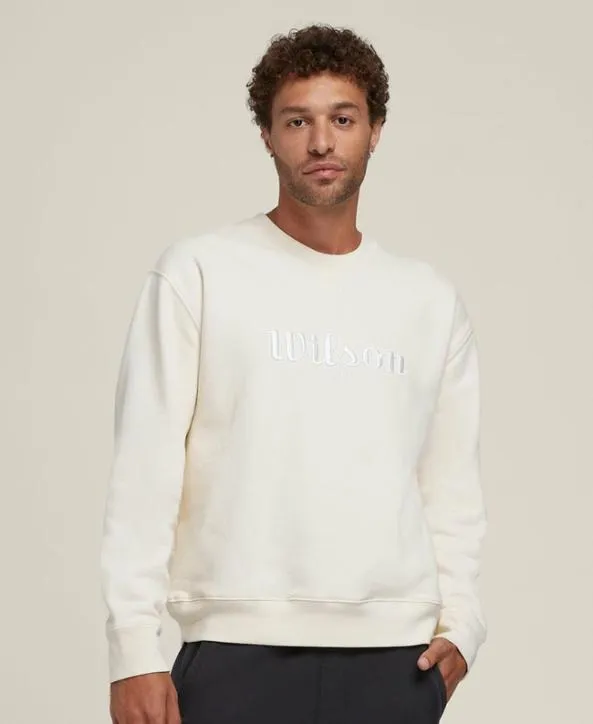 Sweatshirts Women Wilson Wilson America Crewneck Sandrift Sweatshirts Women Wilson Wilson America Crewneck Sandrift
