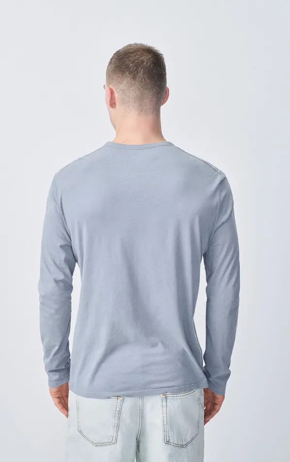 TShirt Devon Vintage Blue Grey Men American Vintage Long Sleeve TShirts TShirt Devon Vintage Blue Grey Men American Vintage Long Sleeve TShirts