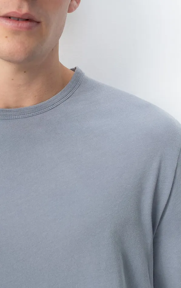 TShirt Devon Vintage Blue Grey Men American Vintage Long Sleeve TShirts TShirt Devon Vintage Blue Grey Men American Vintage Long Sleeve TShirts