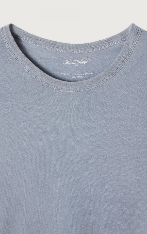 TShirt Devon Vintage Blue Grey Men American Vintage Long Sleeve TShirts TShirt Devon Vintage Blue Grey Men American Vintage Long Sleeve TShirts