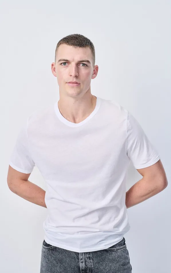 TShirt Devon White Men American Vintage Short Sleeve TShirts