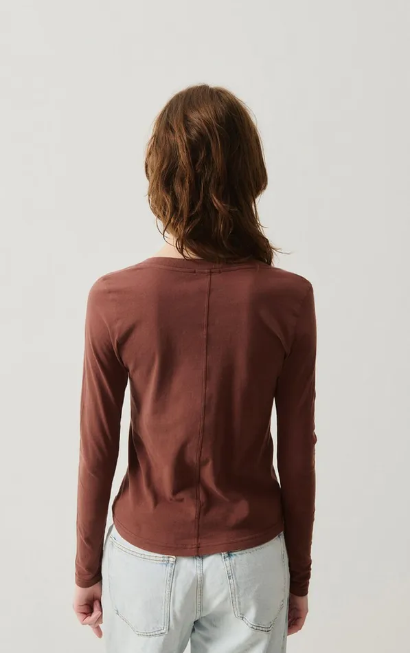 TShirt Gamipy Choco Women American Vintage Long Sleeve TShirts TShirt Gamipy Choco Women American Vintage Long Sleeve TShirts