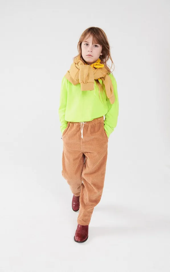 TShirt Gamipy Neon Yellow Kids American Vintage Long Sleeve TShirts TShirt Gamipy Neon Yellow Kids American Vintage Long Sleeve TShirts