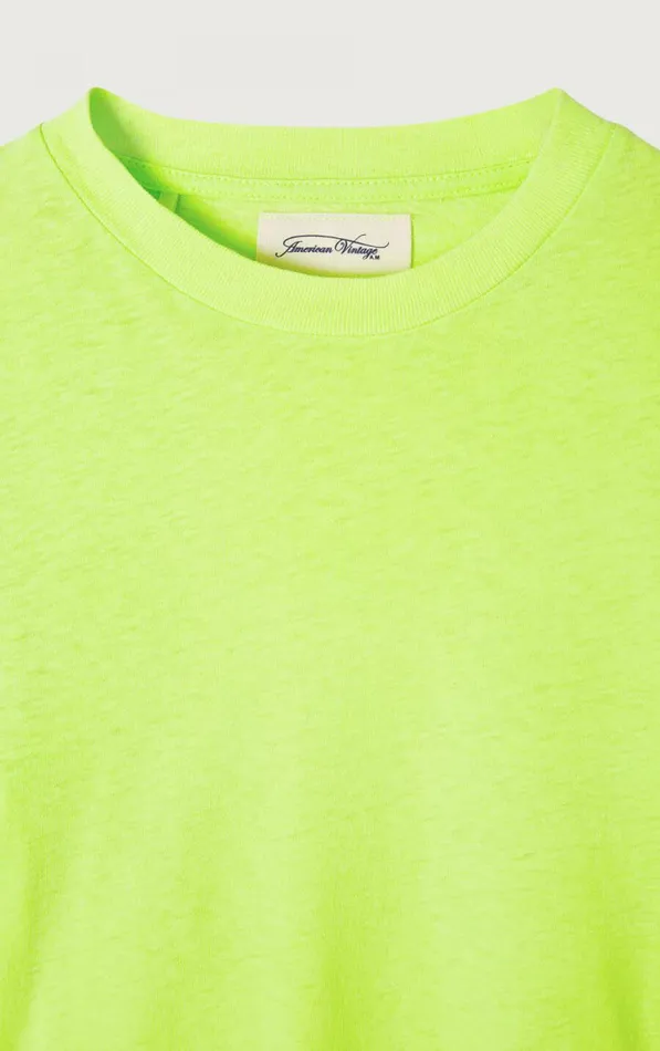 TShirt Gamipy Neon Yellow Kids American Vintage Long Sleeve TShirts TShirt Gamipy Neon Yellow Kids American Vintage Long Sleeve TShirts