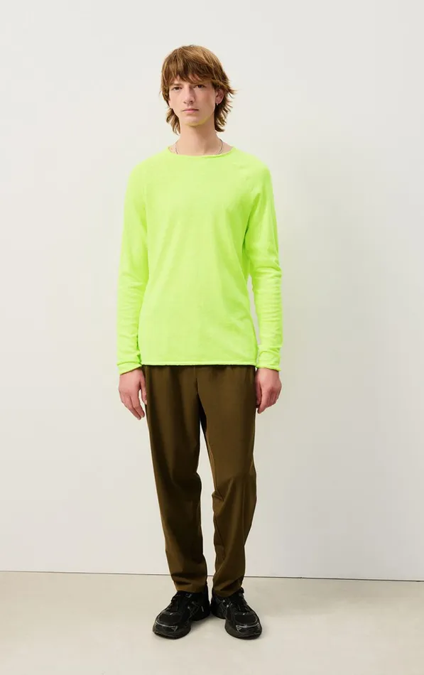 TShirt Sonoma Fluorescent Lemon Men American Vintage Long Sleeve TShirts TShirt Sonoma Fluorescent Lemon Men American Vintage Long Sleeve TShirts