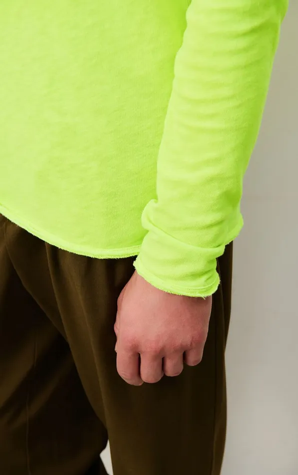 TShirt Sonoma Fluorescent Lemon Men American Vintage Long Sleeve TShirts TShirt Sonoma Fluorescent Lemon Men American Vintage Long Sleeve TShirts