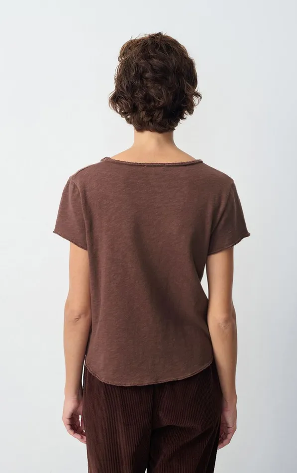 TShirt Sonoma Vintage Choco Women American Vintage Short Sleeve TShirts TShirt Sonoma Vintage Choco Women American Vintage Short Sleeve TShirts