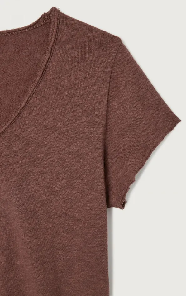 TShirt Sonoma Vintage Choco Women American Vintage Short Sleeve TShirts TShirt Sonoma Vintage Choco Women American Vintage Short Sleeve TShirts