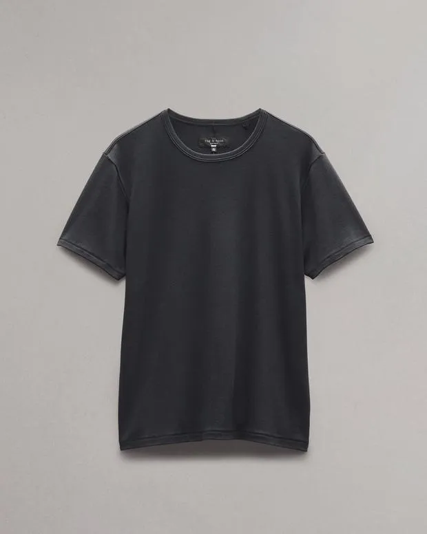 TShirts and Henleys Men Rag and Bone Pima Cotton TShirt Black