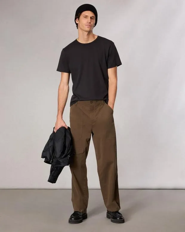 TShirts and Henleys Men Rag and Bone Pima Cotton TShirt Black