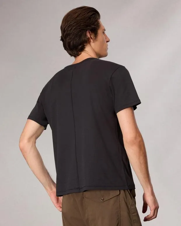 TShirts and Henleys Men Rag and Bone Pima Cotton TShirt Black