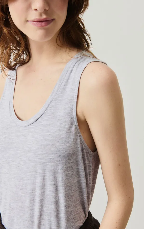 Tank Top Jacksonville Polar Melange Women American Vintage Tops and Tanktops Tank Top Jacksonville Polar Melange Women American Vintage Tops and Tanktops