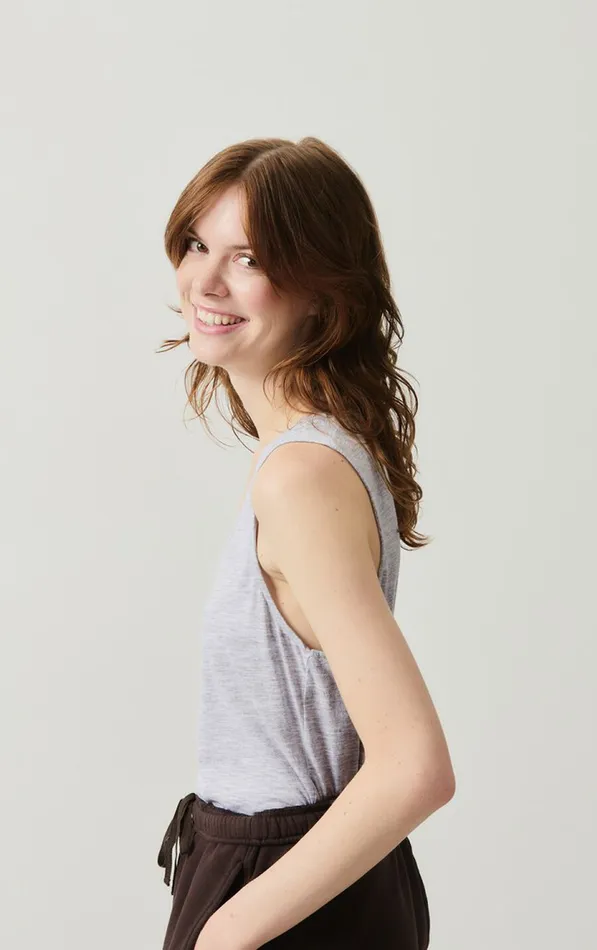 Tank Top Jacksonville Polar Melange Women American Vintage Tops and Tanktops Tank Top Jacksonville Polar Melange Women American Vintage Tops and Tanktops