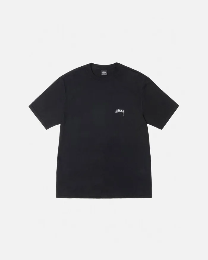 Tees MenWomen Stussy SMOOTH STOCK TEE PIGMENT DYED