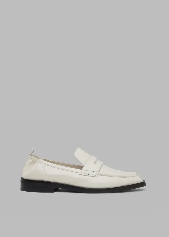 The Frankie Shop 31 Phillip Lim Alexa Soft Penny Loafers 8211 Chalk 8211 Women