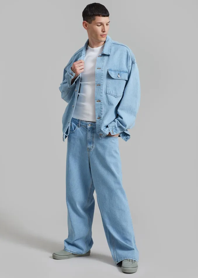 The Frankie Shop Bottoms Connor Jeans 8211 Worn Wash 8211 Men