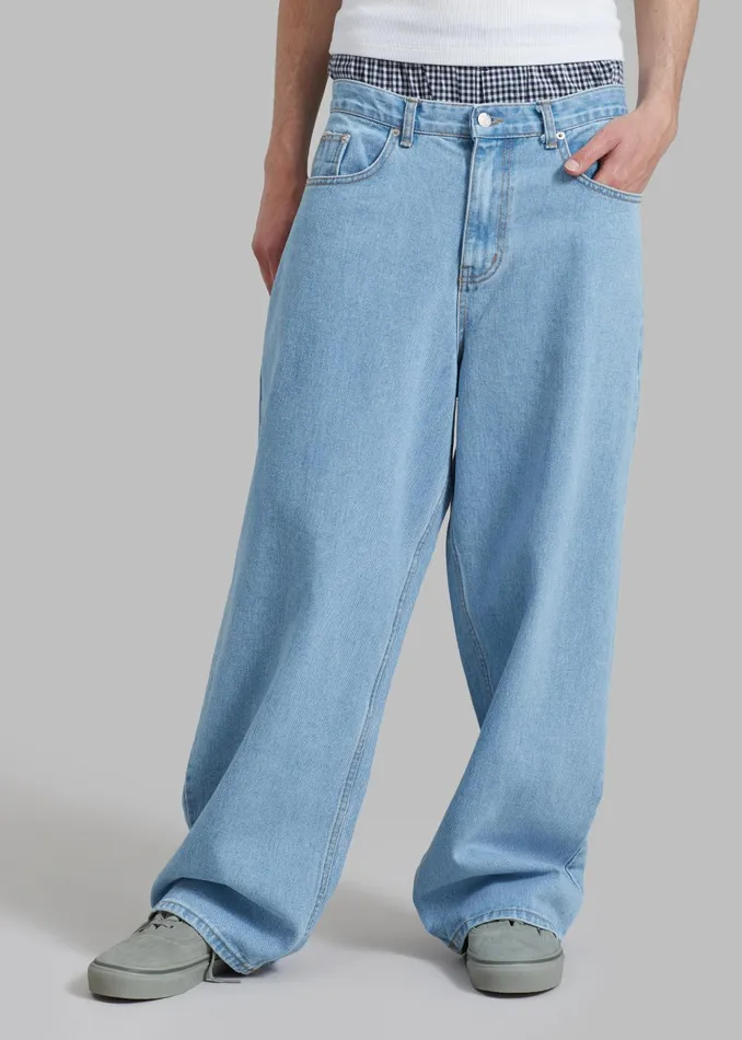 The Frankie Shop Bottoms Connor Jeans 8211 Worn Wash 8211 Men