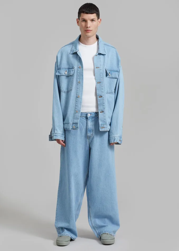 The Frankie Shop Bottoms Connor Jeans 8211 Worn Wash 8211 Men