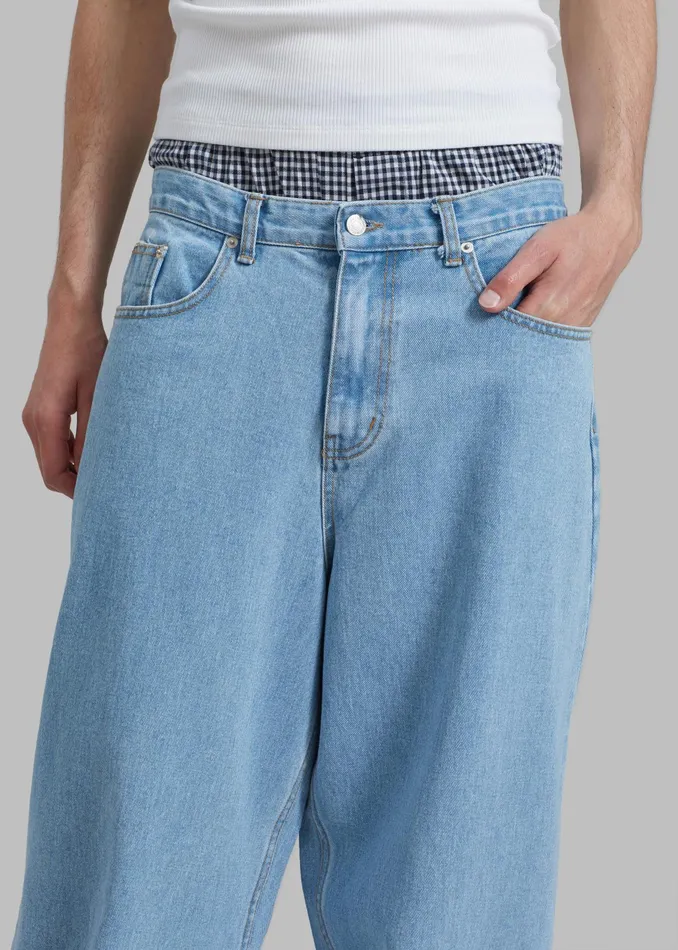 The Frankie Shop Bottoms Connor Jeans 8211 Worn Wash 8211 Men