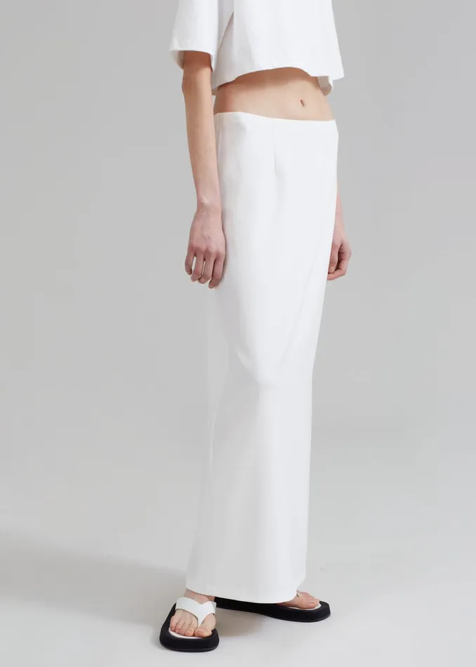 The Frankie Shop Bottoms Demi Pencil Skirt 8211 White 8211 Women