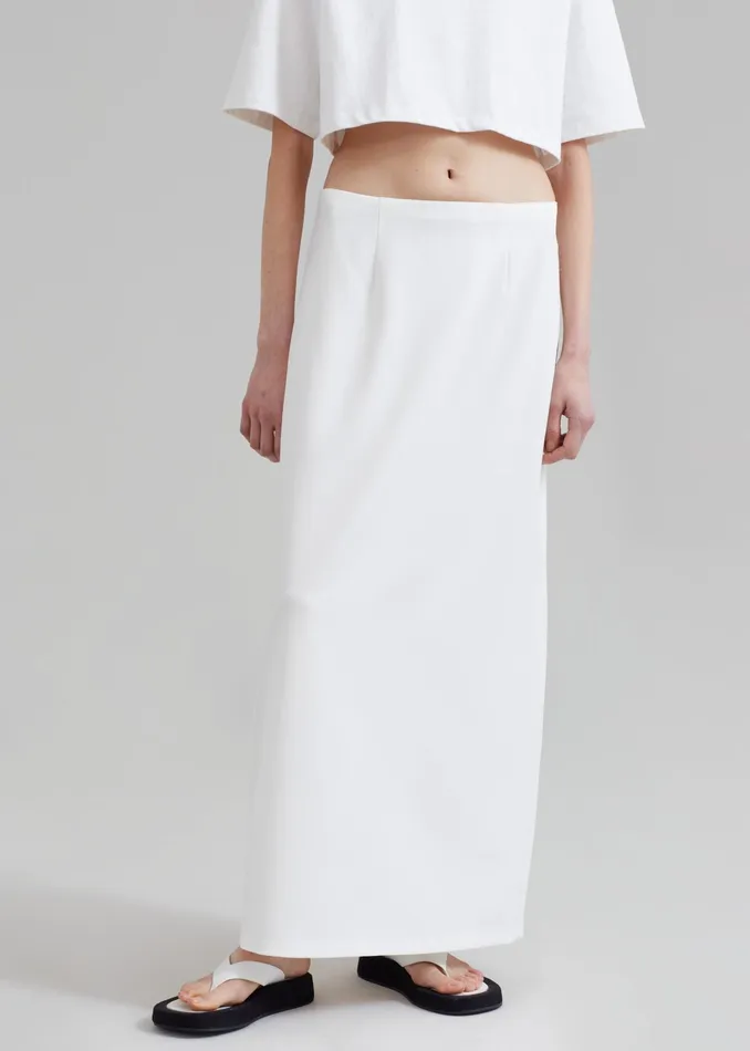 The Frankie Shop Bottoms Demi Pencil Skirt 8211 White 8211 Women