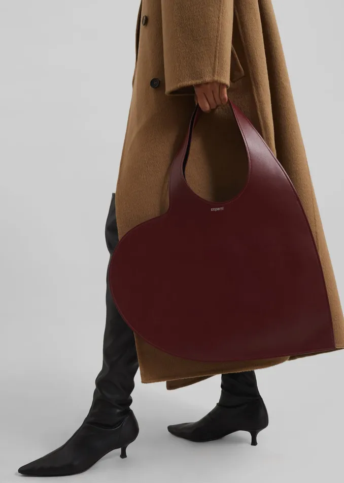 The Frankie Shop Coperni Heart Tote Bag 8211 Red 8211 Women