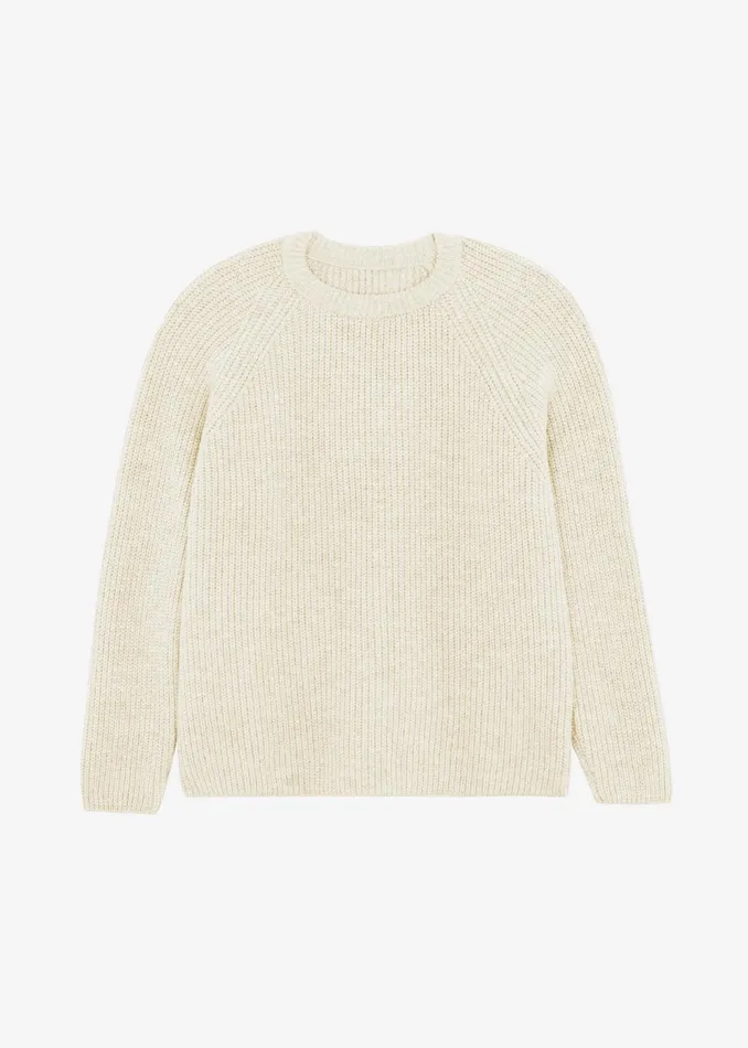 The Frankie Shop Knitwear Carter Crew Neck Sweater 8211 Beige 8211 Men