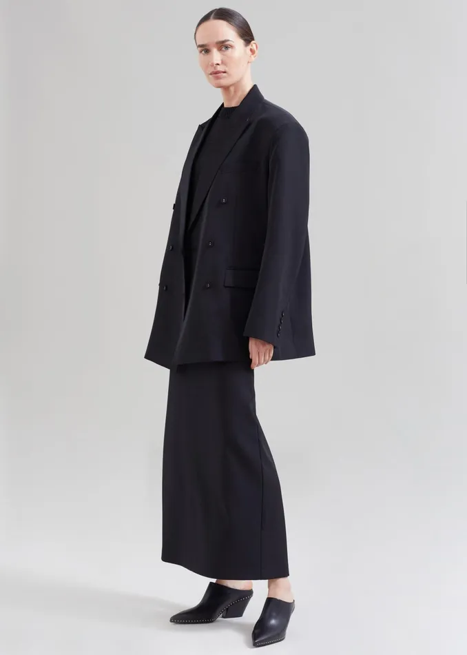 The Frankie Shop Outerwear Demi Blazer 8211 Black 8211 Women