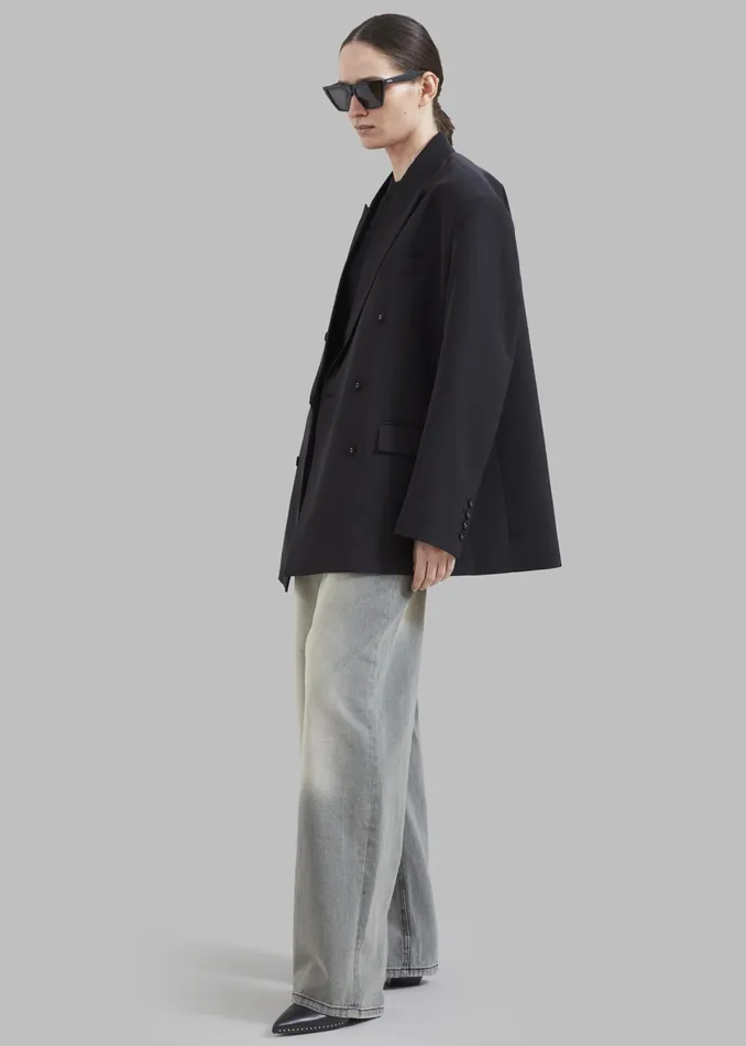 The Frankie Shop Outerwear Demi Blazer 8211 Black 8211 Women