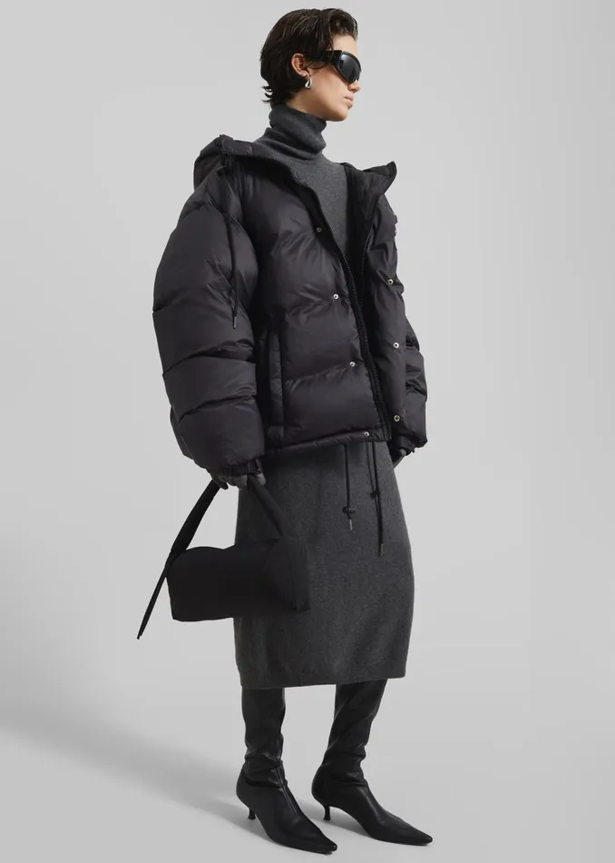The Frankie Shop Outerwear Timra Puffer Jacket 8211 Black 8211 Women