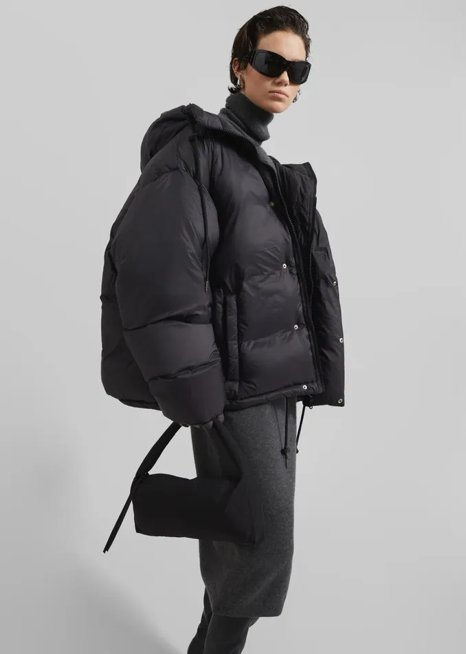 The Frankie Shop Outerwear Timra Puffer Jacket 8211 Black 8211 Women