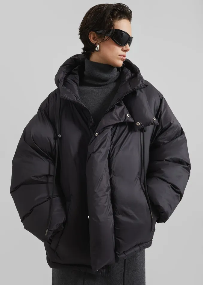 The Frankie Shop Outerwear Timra Puffer Jacket 8211 Black 8211 Women