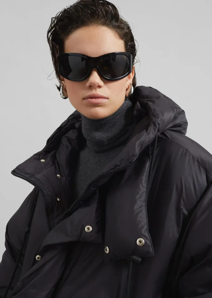 The Frankie Shop Outerwear Timra Puffer Jacket 8211 Black 8211 Women