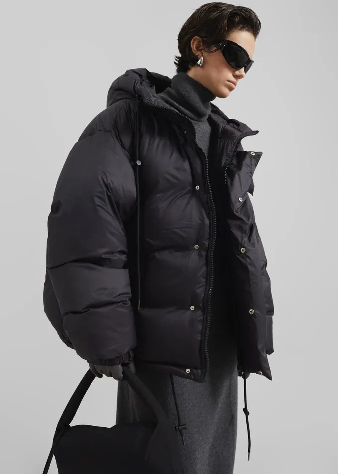 The Frankie Shop Outerwear Timra Puffer Jacket 8211 Black 8211 Women