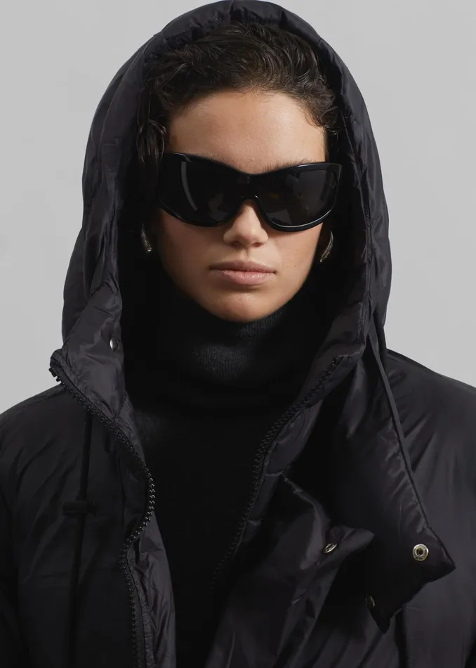 The Frankie Shop Outerwear Timra Puffer Jacket 8211 Black 8211 Women