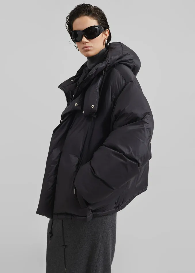 The Frankie Shop Outerwear Timra Puffer Jacket 8211 Black 8211 Women