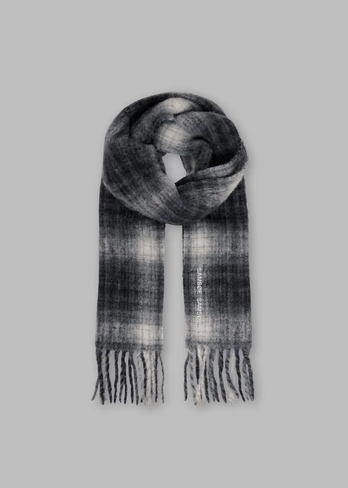 The Frankie Shop Samse Samse Alex Scarf 8211 Petrified Oak Checkered 8211 Women
