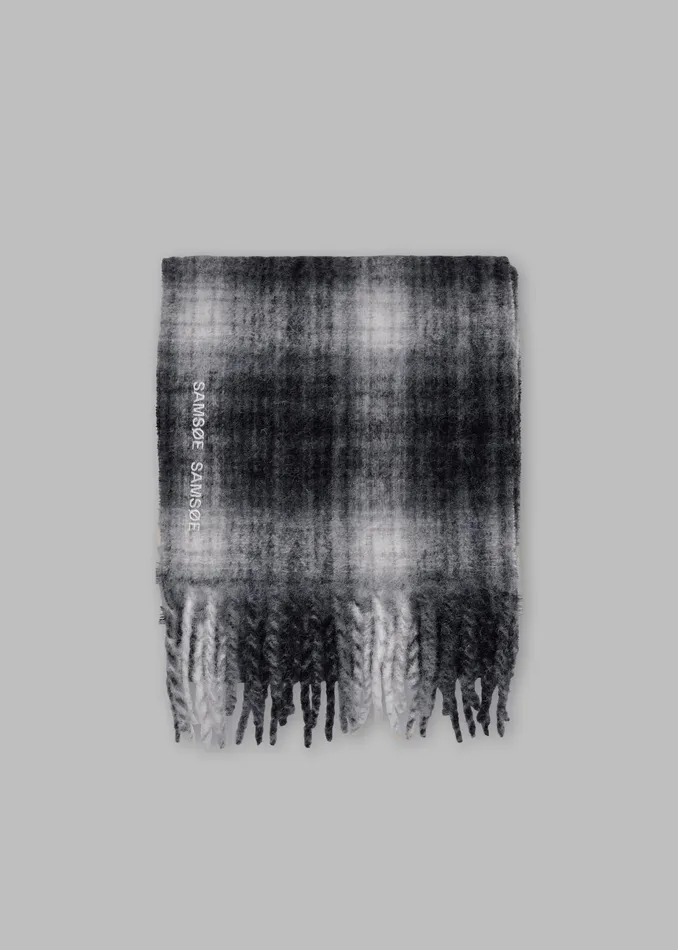 The Frankie Shop Samse Samse Alex Scarf 8211 Petrified Oak Checkered 8211 Women