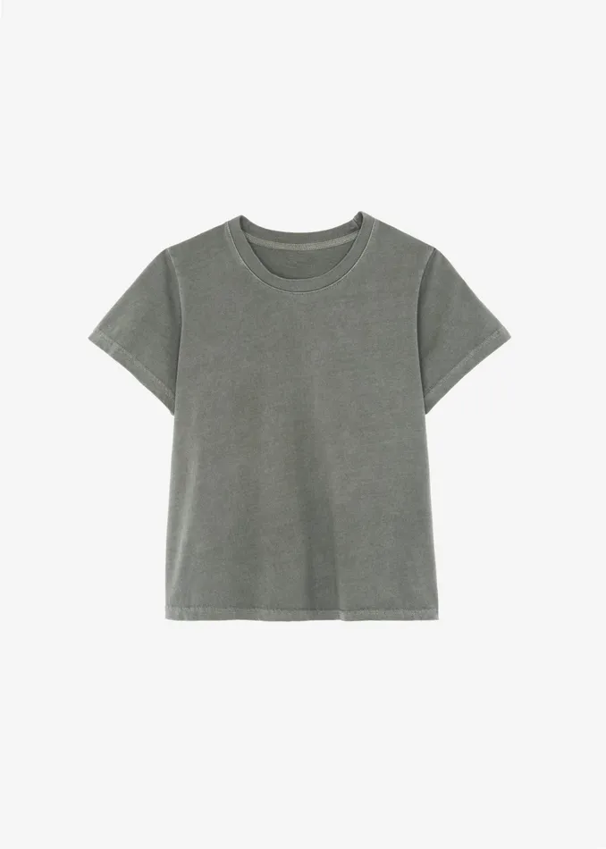 The Frankie Shop Tops Dollie Tee 8211 Khaki 8211 Women