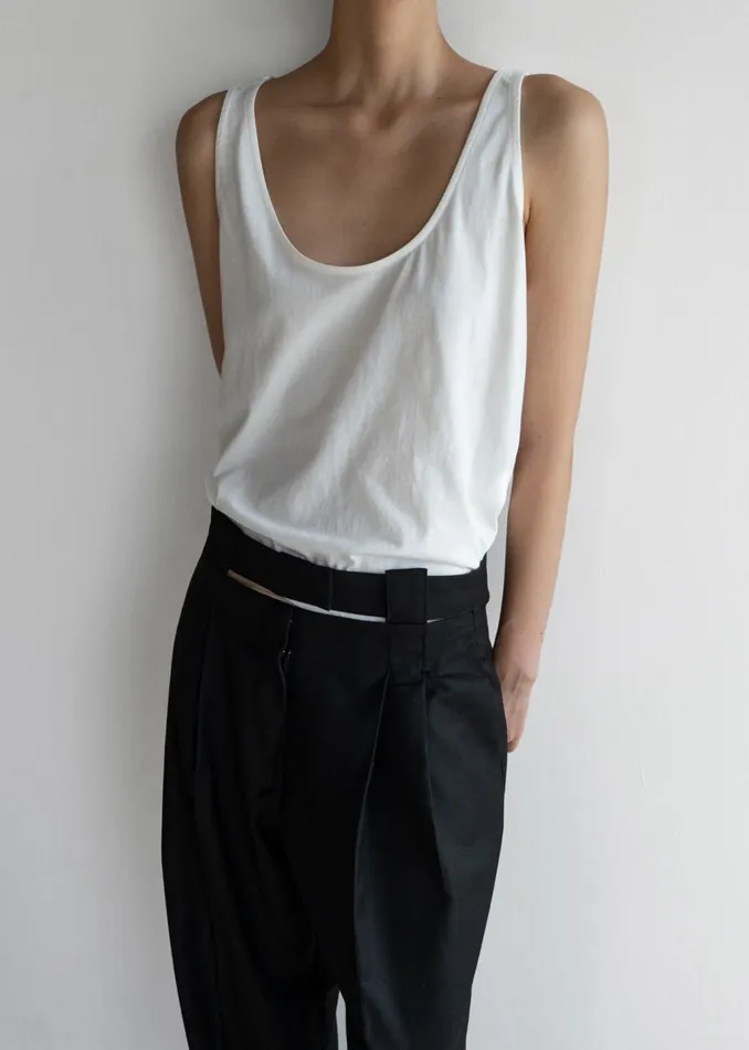 The Frankie Shop Tops Penelope Tank Top 8211 White 8211 Women